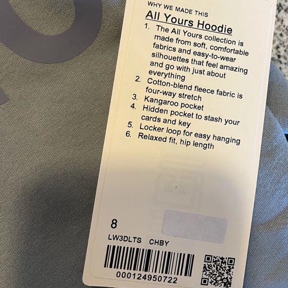 NWT Lululemon All Yours Graphic Hoodie - Picture 3 of 4